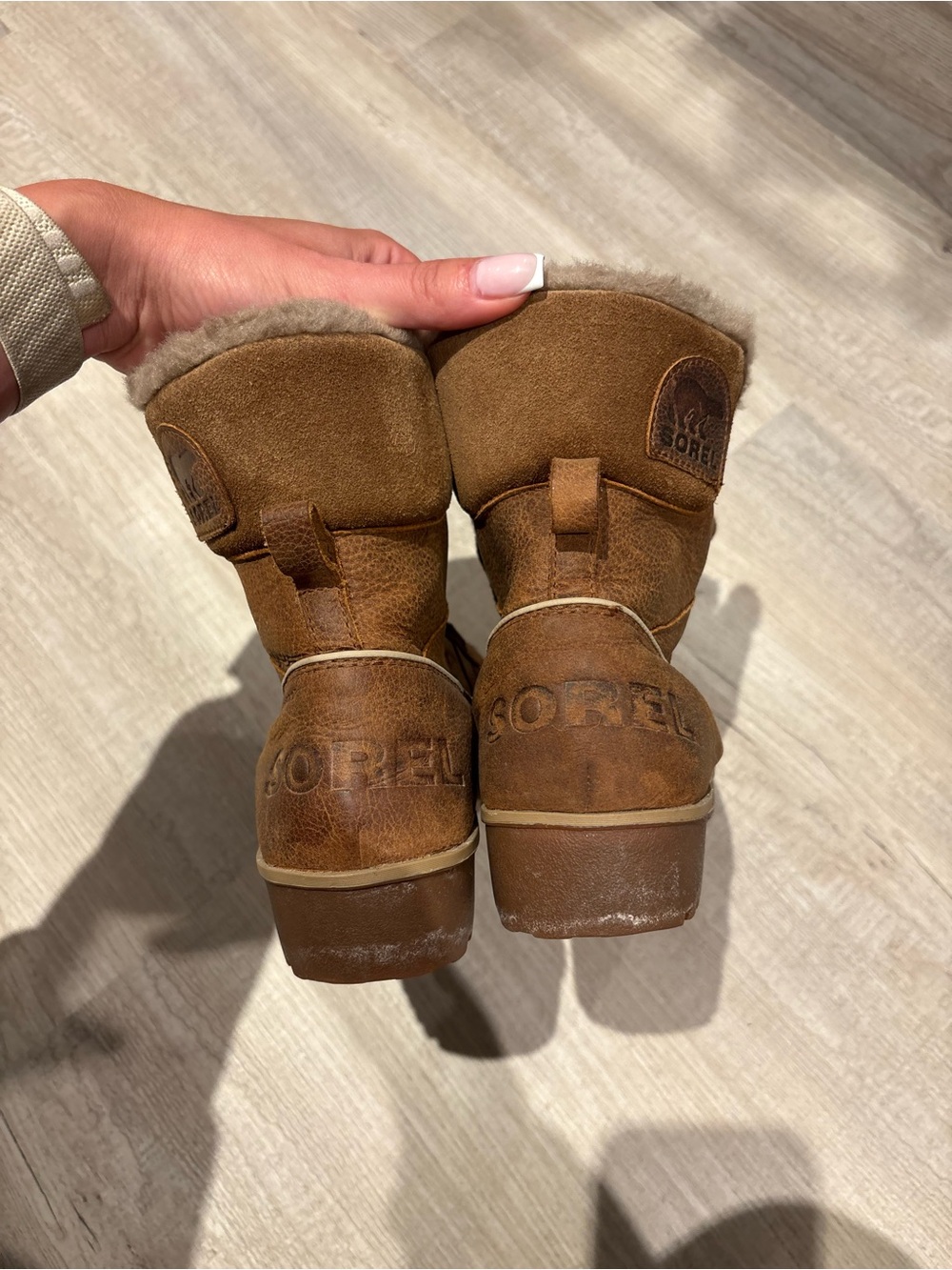 Sorel leather winter boots - Picture 5 of 6